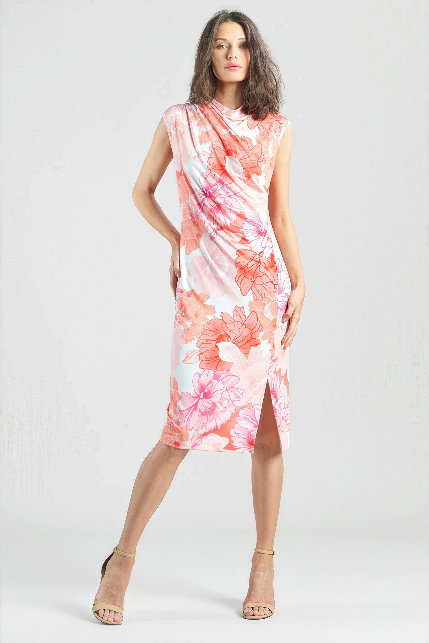 Clara Sun Woo Peach White Dress