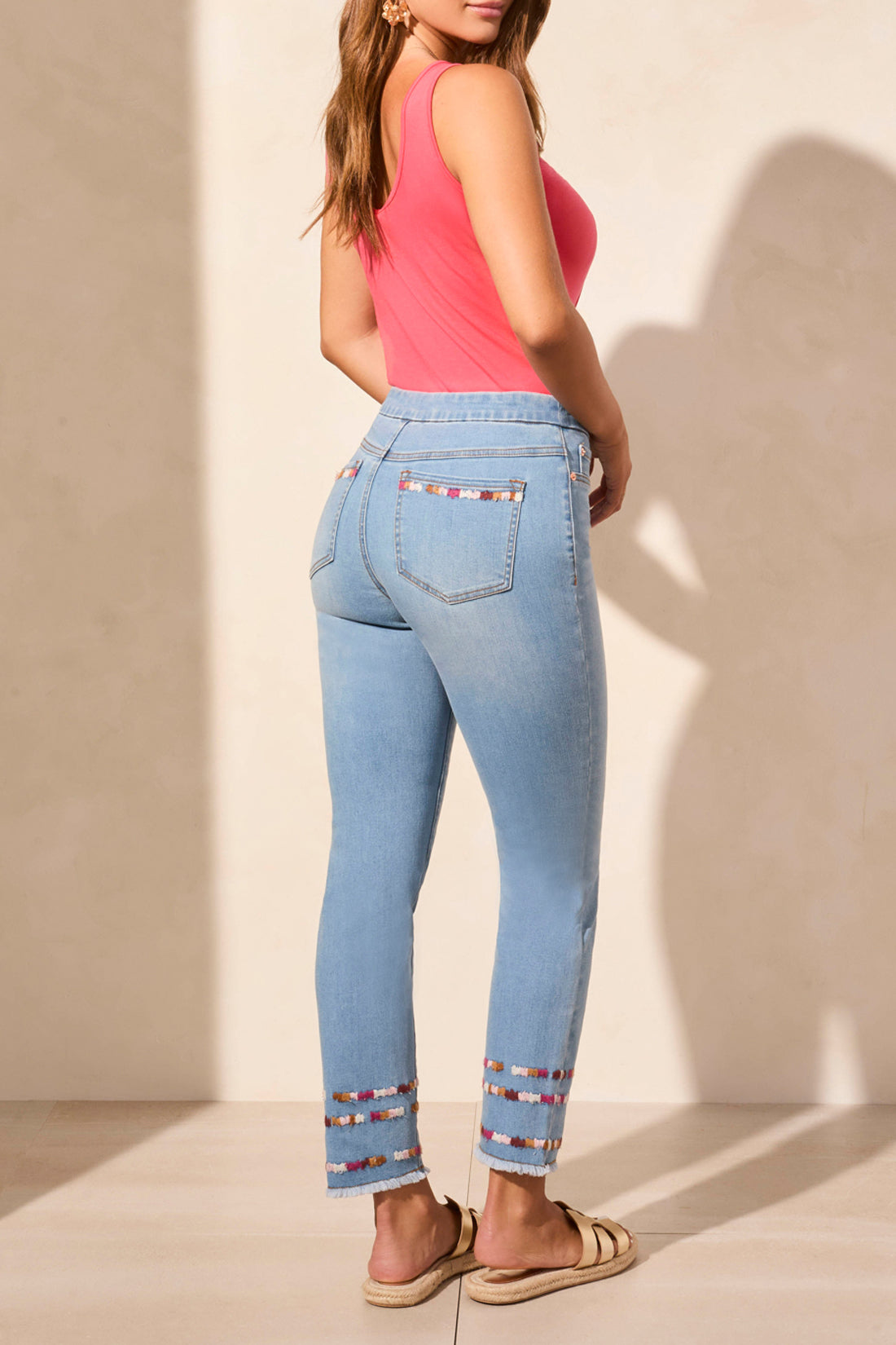 Tribal Audrey Slim Ankle Jeans
