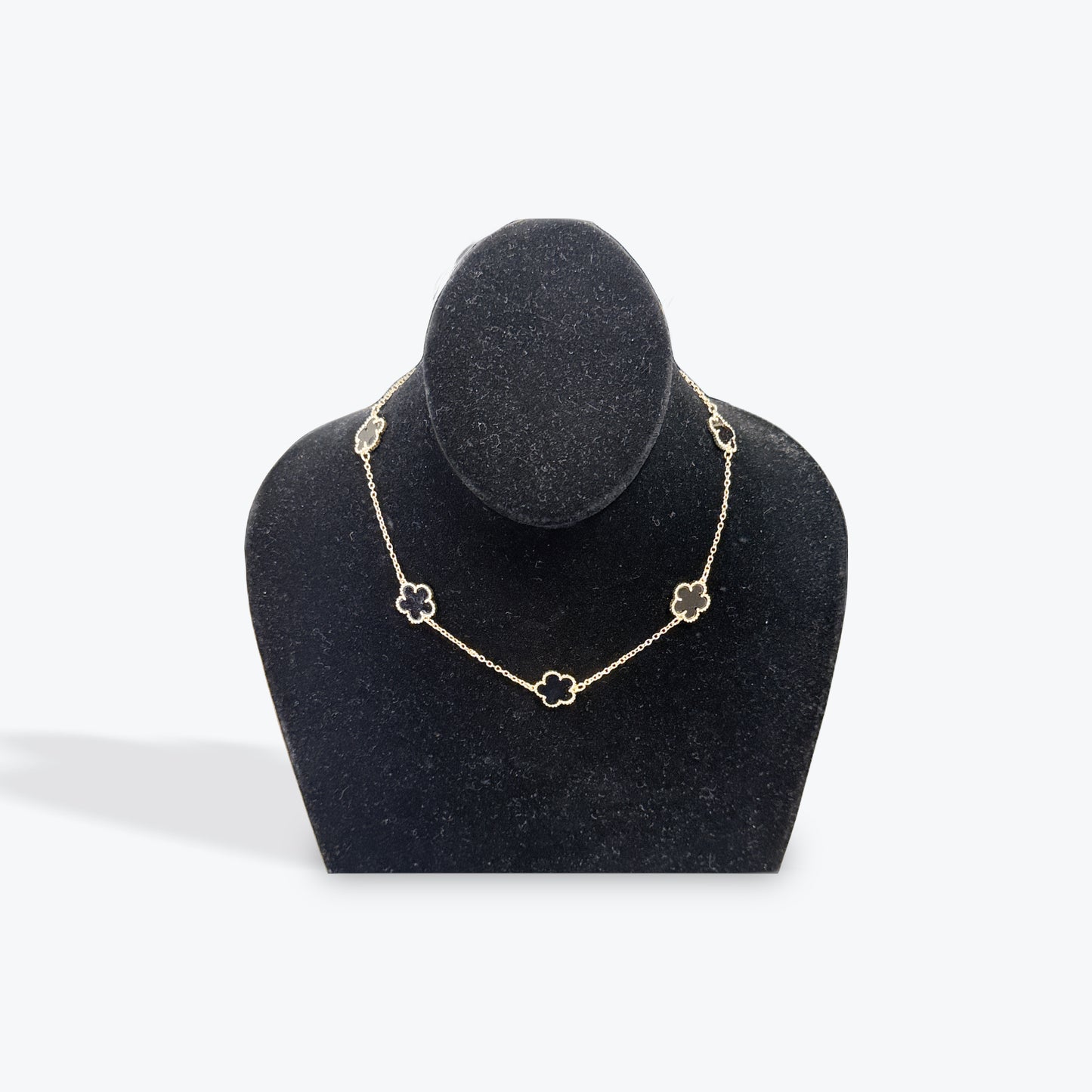 Black Vancleef Necklace