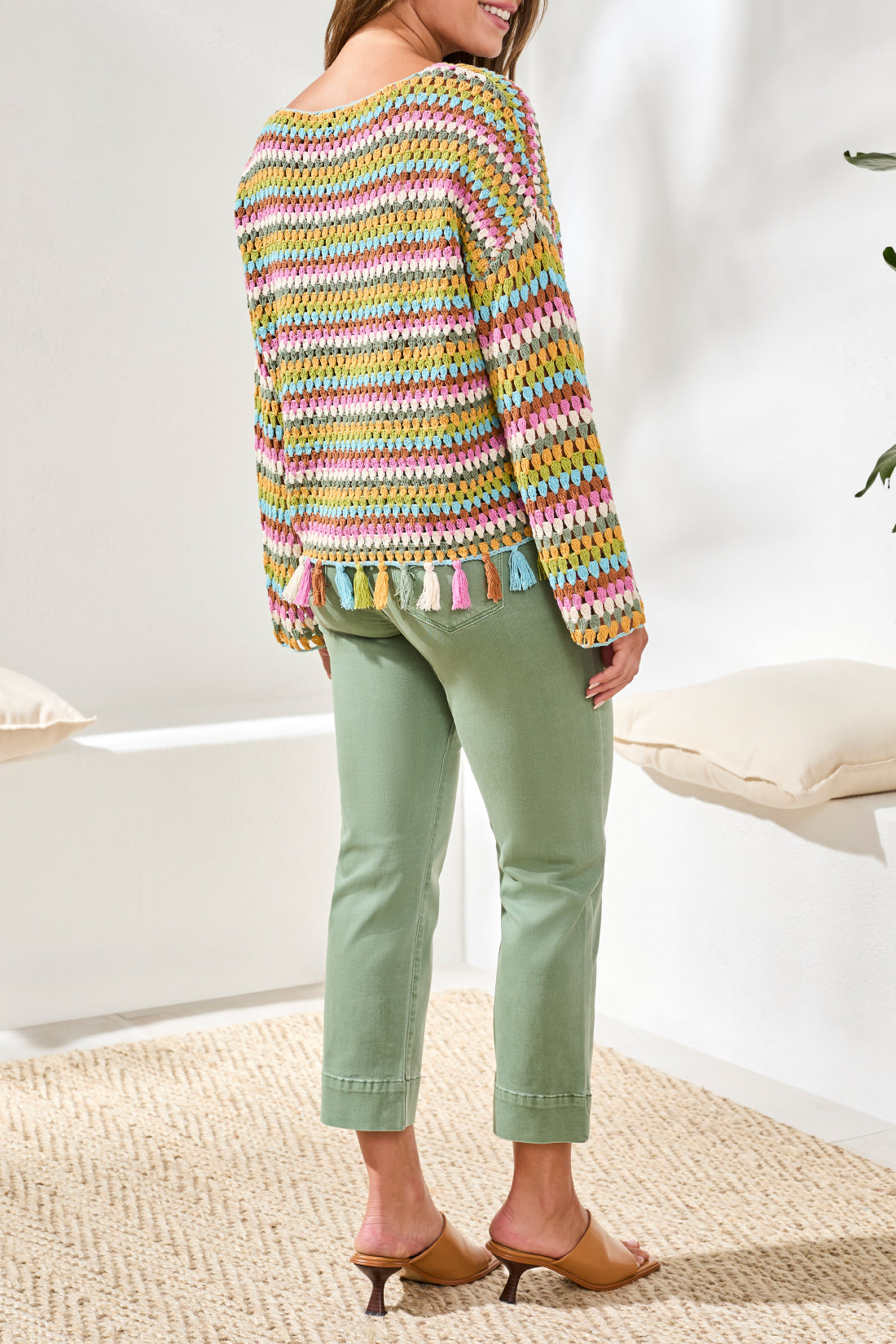 The Catalina Crochet Sweater