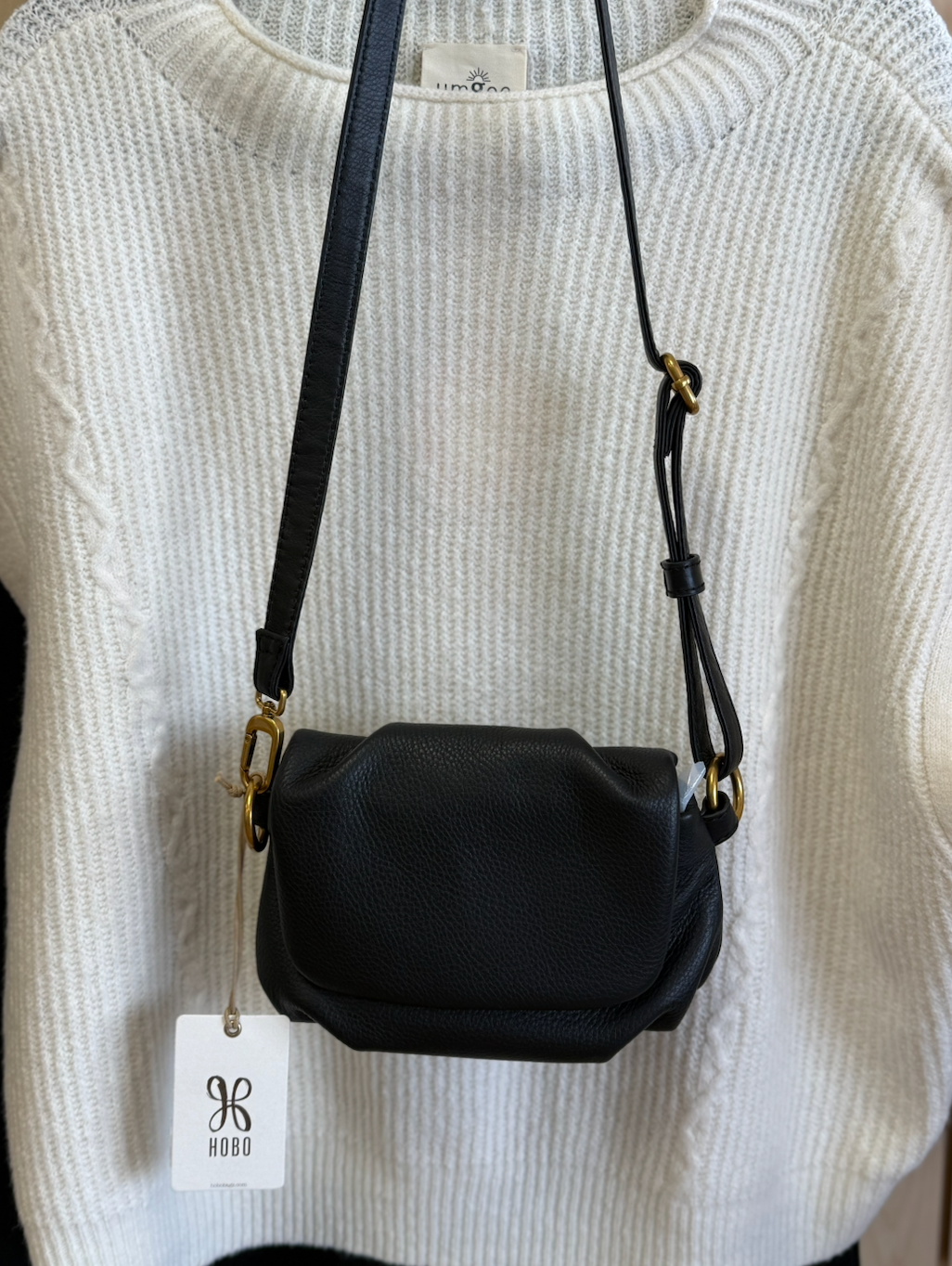 Black Harley Cross Body Sling HOBO Purse