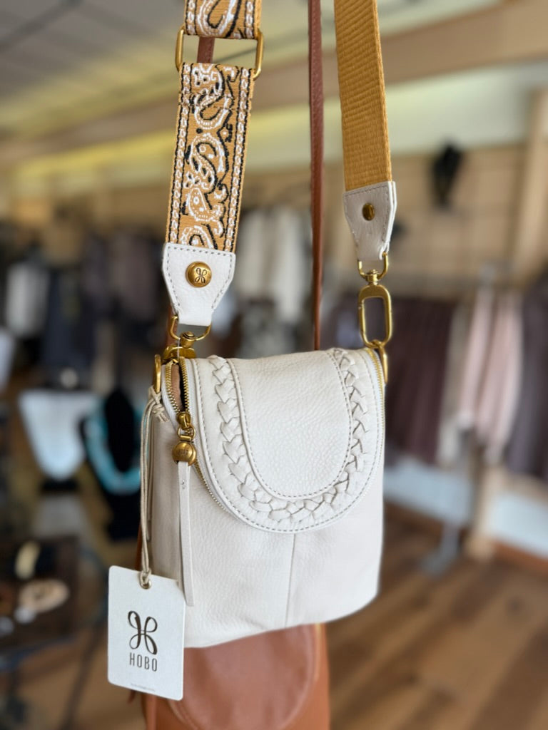 HOBO Fern Crossbody Birch