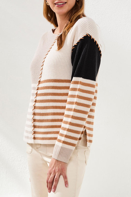 The Desert Stripe Knit Sweater