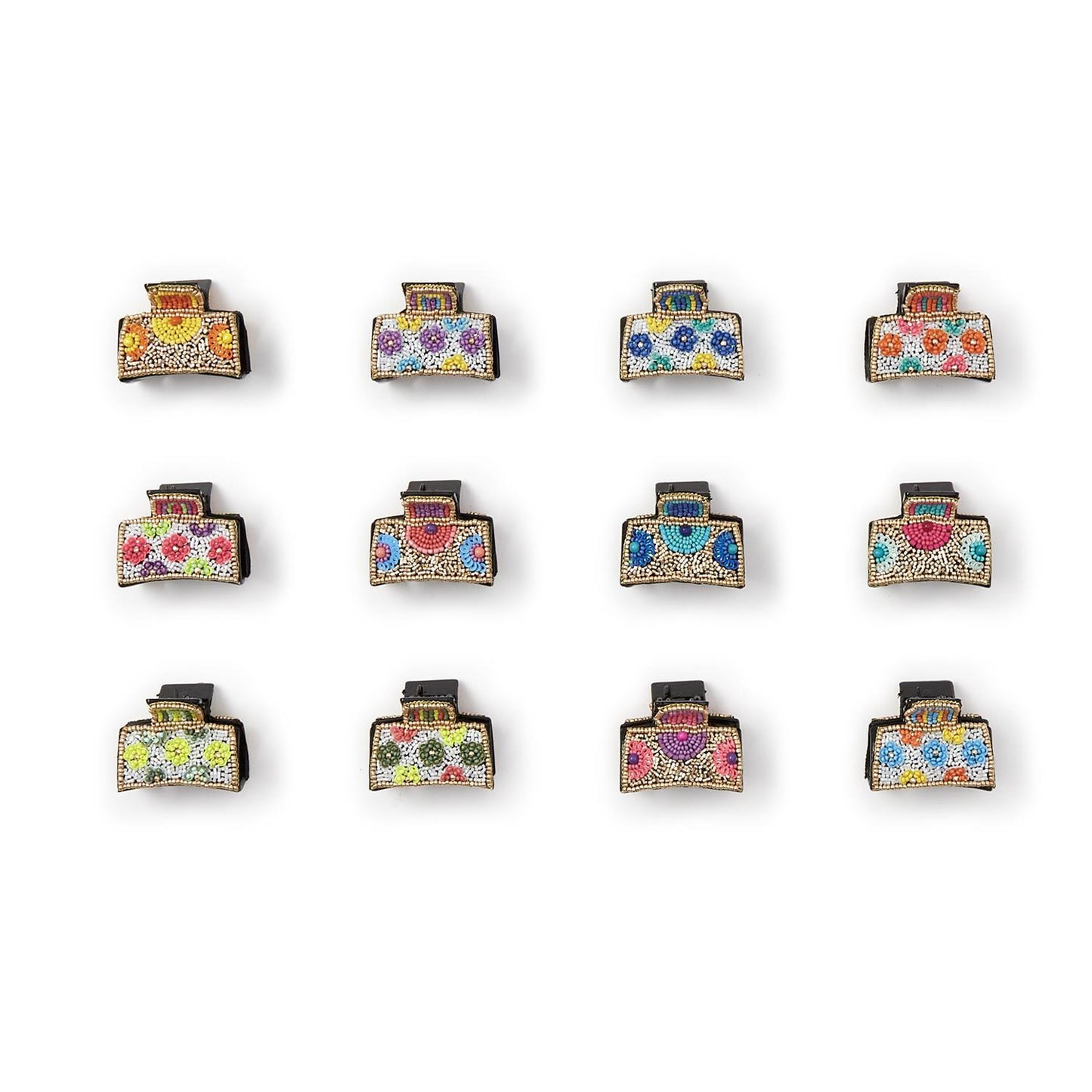 Hand Beaded Claw Clips