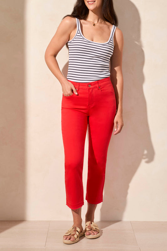 Tribal Bayberry Curvy Micro Flare Pant