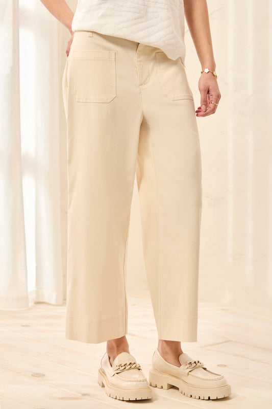 Coastal Canvas Capri Pant
