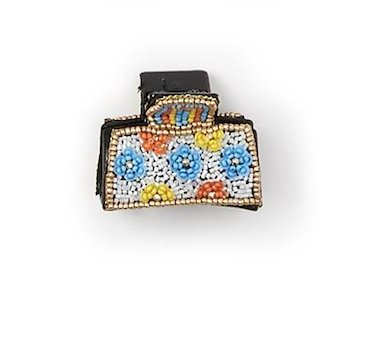 Hand Beaded Claw Clips