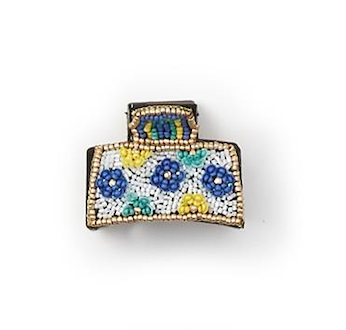 Hand Beaded Claw Clips