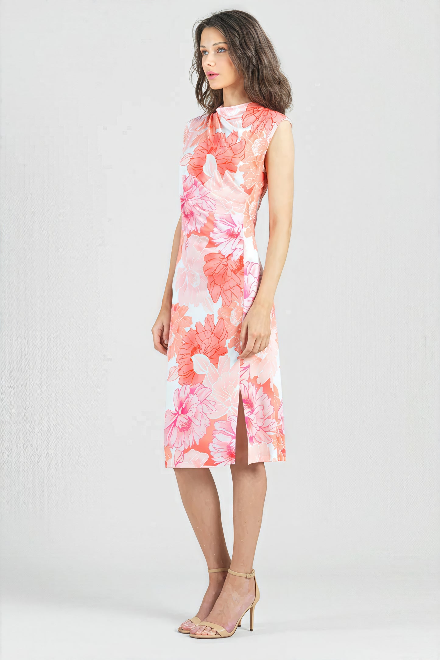 Clara Sun Woo Peach White Dress