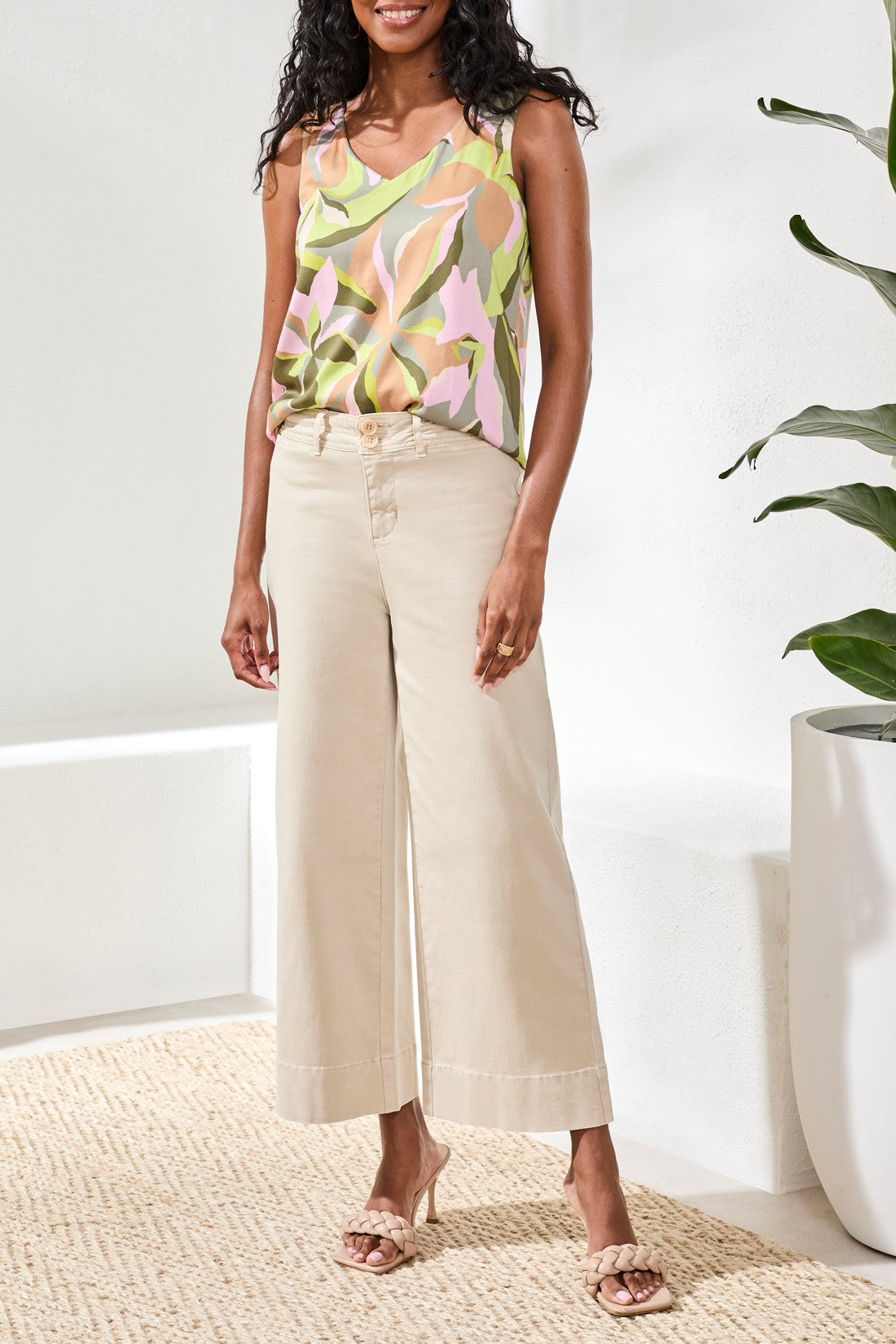 Everyday Canvas Palazzo Pant
