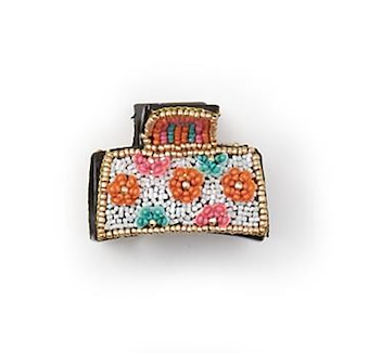 Hand Beaded Claw Clips