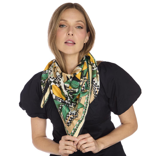 Sicily Medium Square Scarf