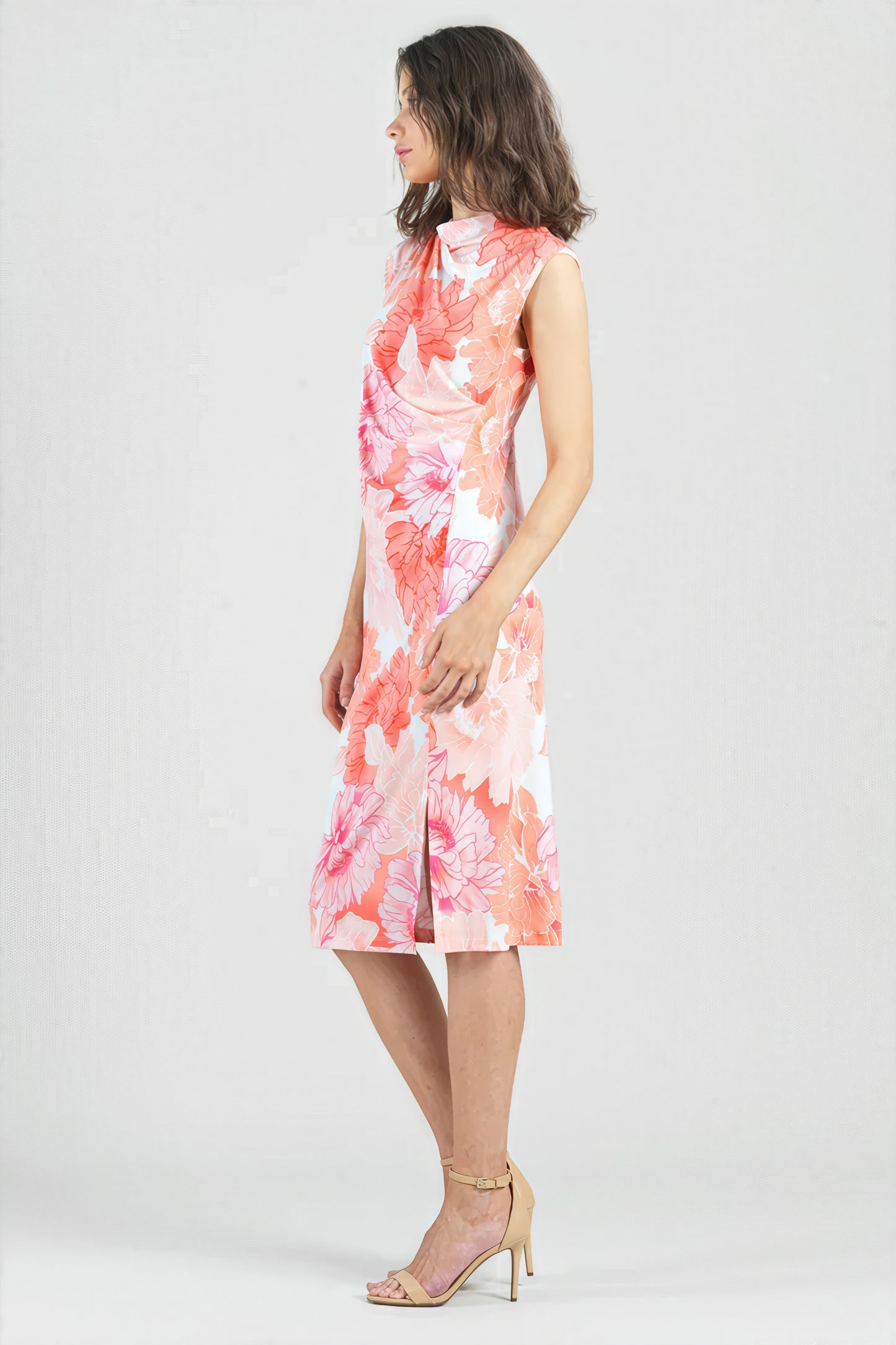 Clara Sun Woo Peach White Dress