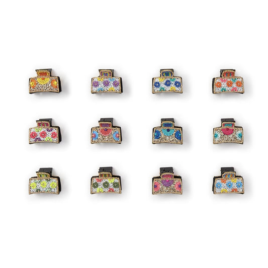 Hand Beaded Claw Clips