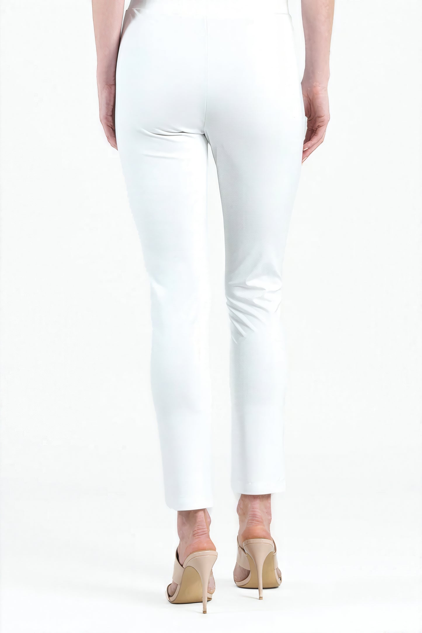 Clara Sunwoo Solid Soft Knit Ankle Pant