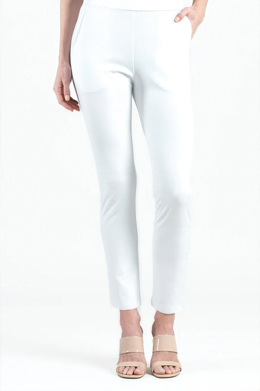 Clara Sunwoo Solid Soft Knit Ankle Pant