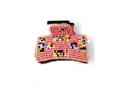 Beaded Claw Clip