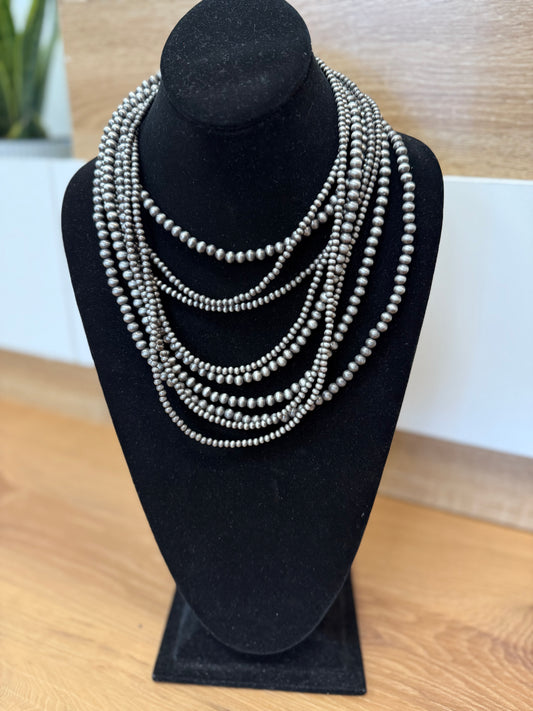 Bead Layered Necklace