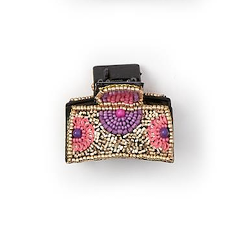 Hand Beaded Claw Clips