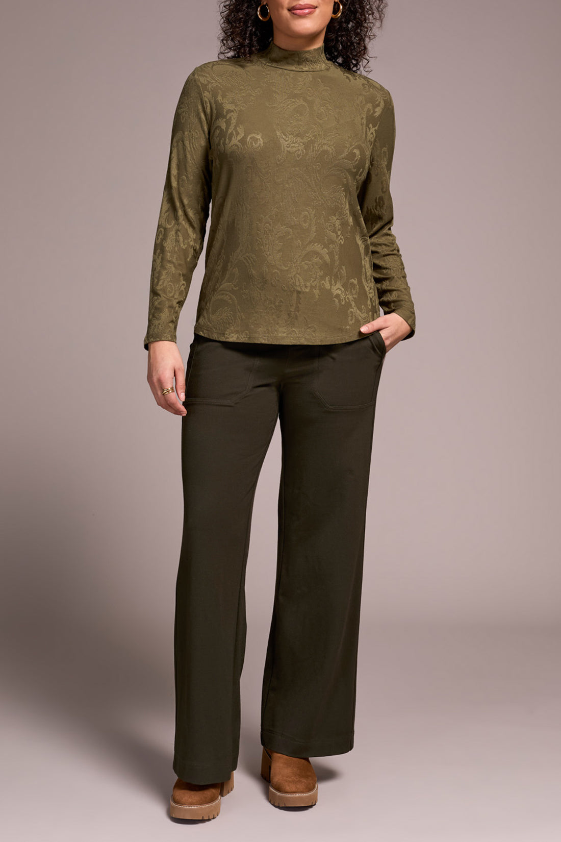 Ivy Mock Neck Top