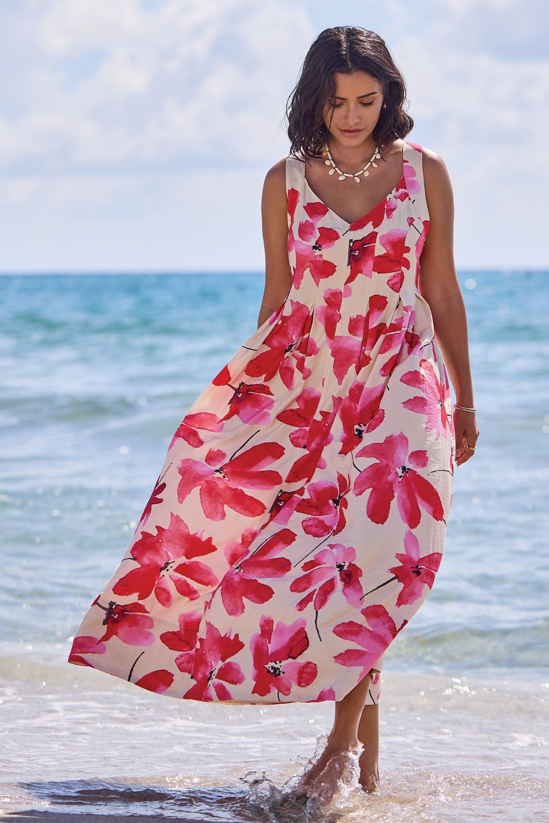 Sunset Bloom Maxi Dress