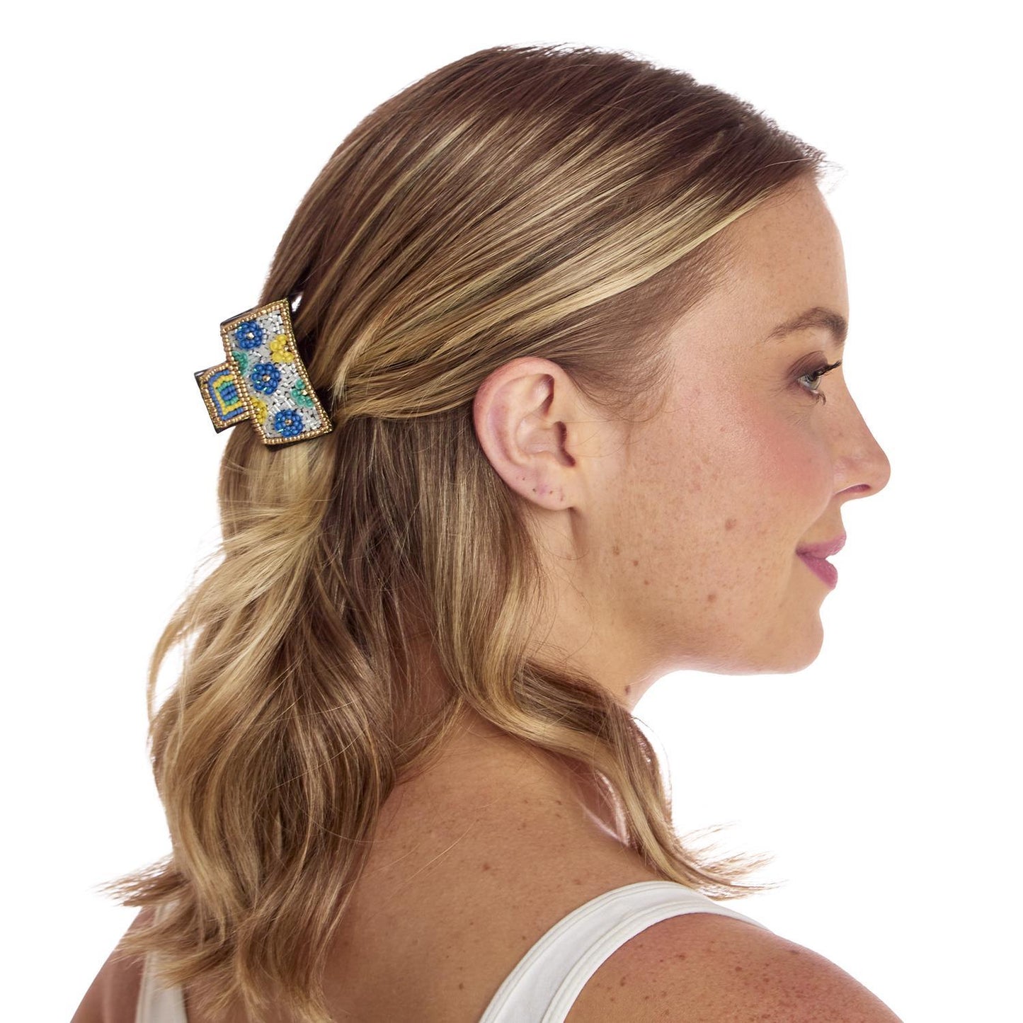 Hand Beaded Claw Clips