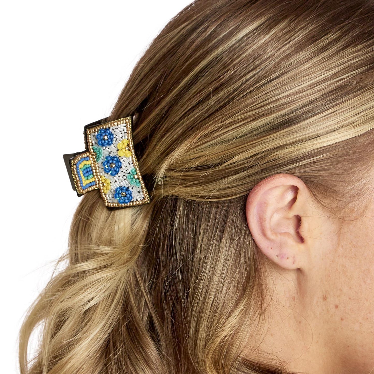 Hand Beaded Claw Clips