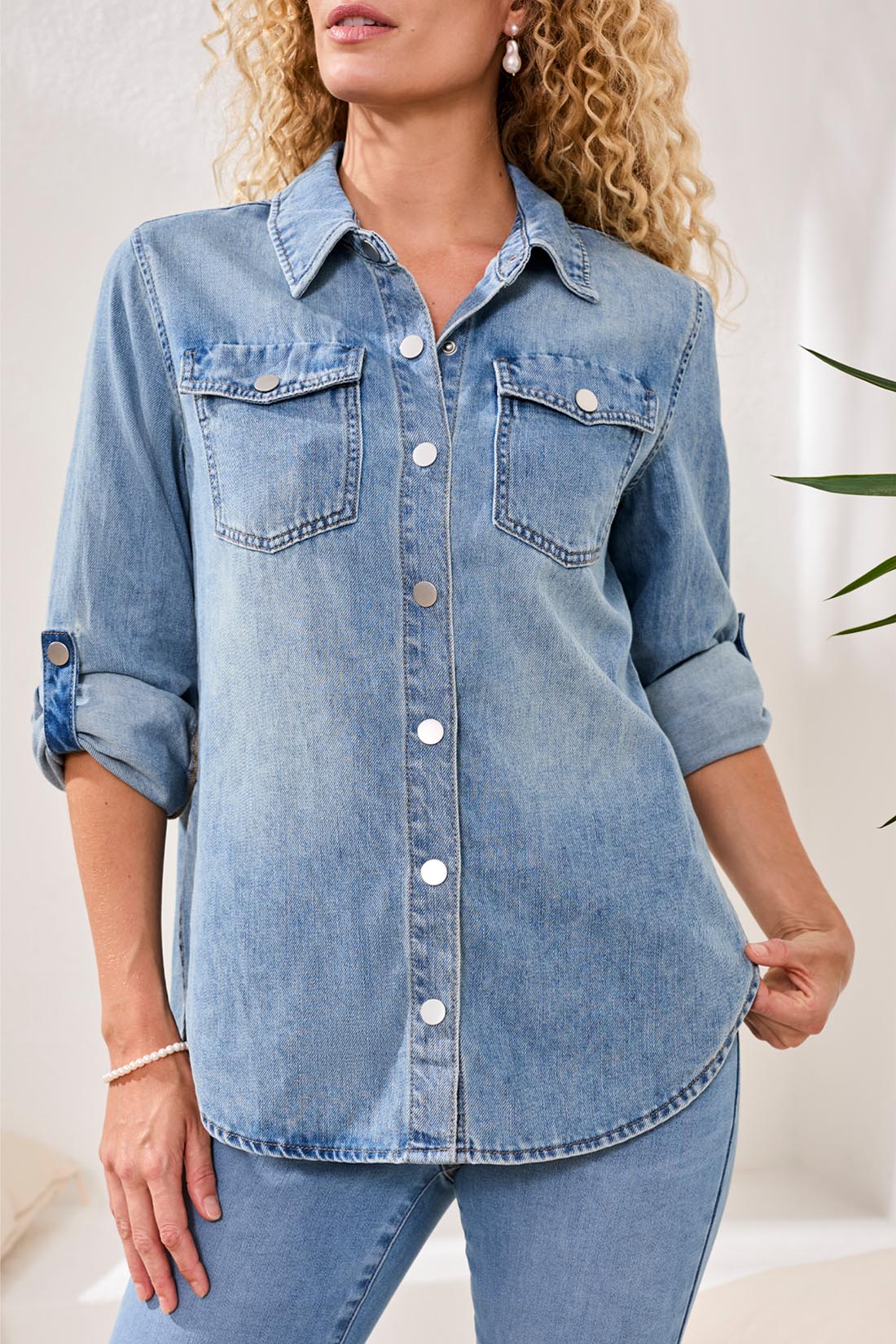 Classic Denim Top