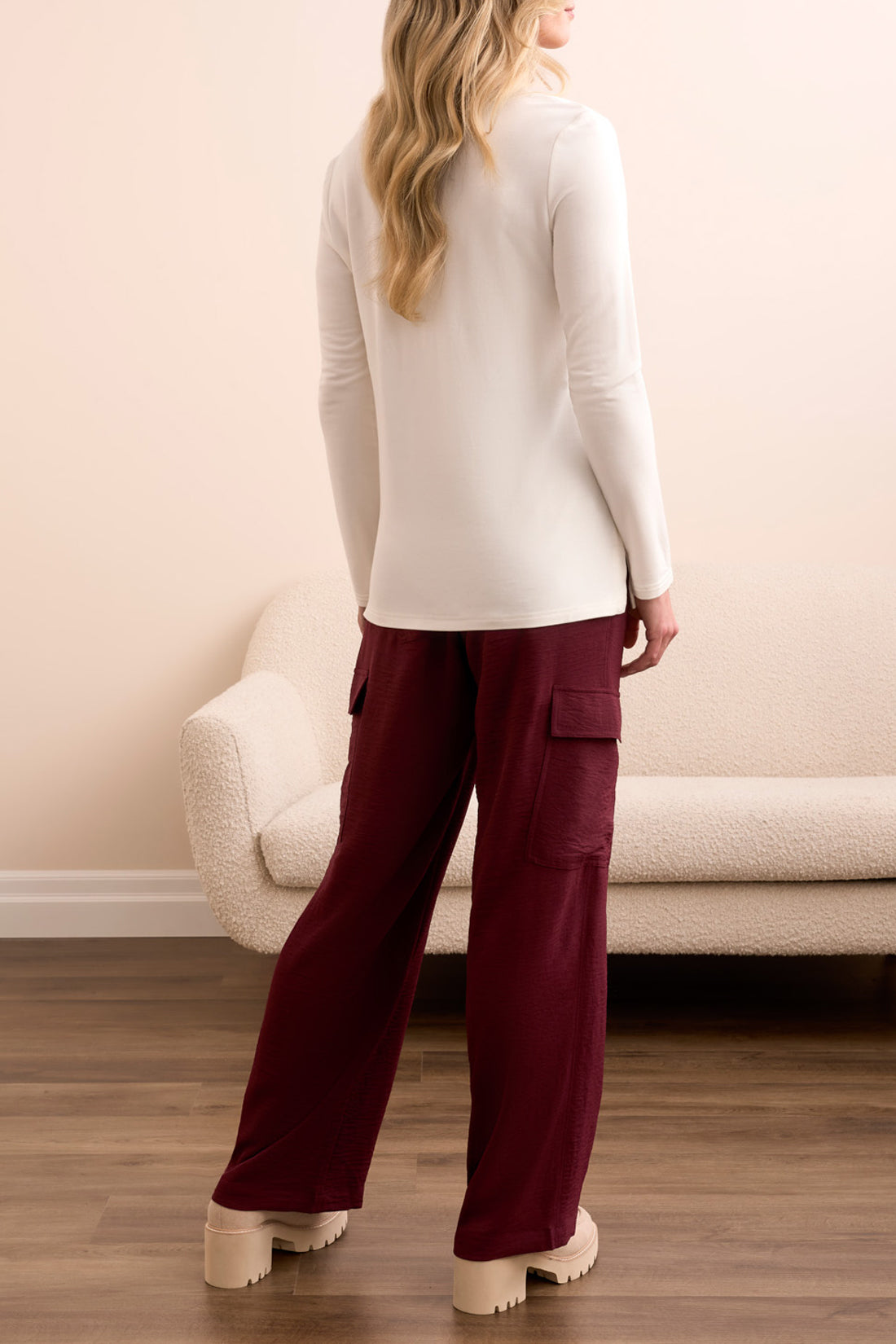 Scoop Neck Knit Top