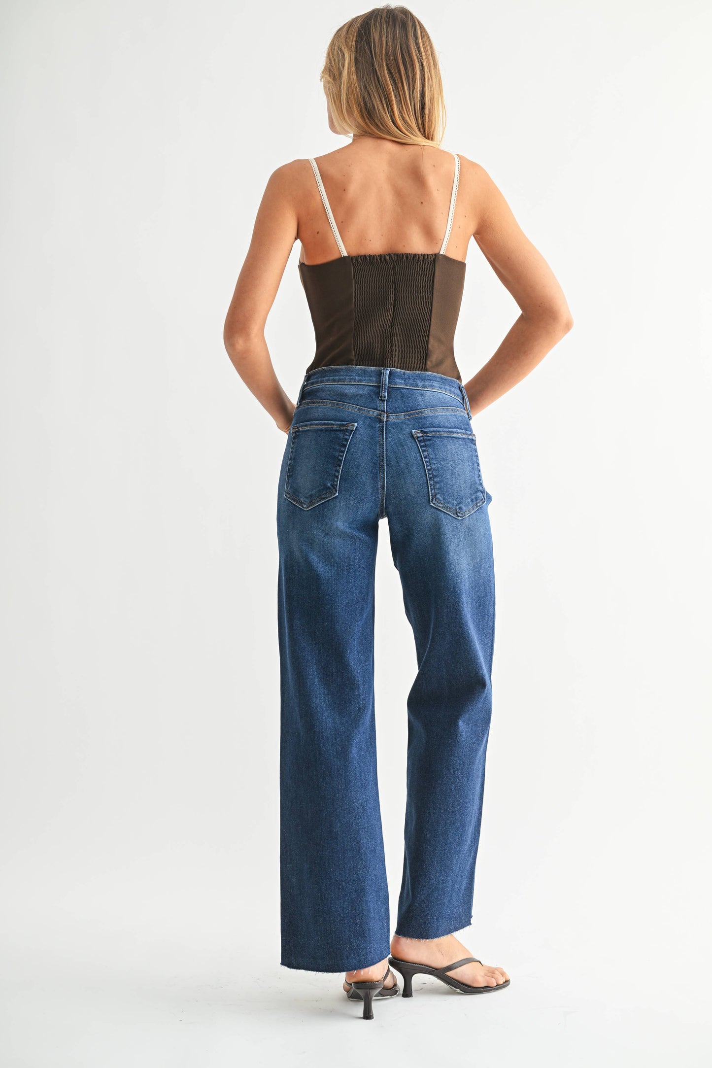 Slim Palazzo with Scissor Cut