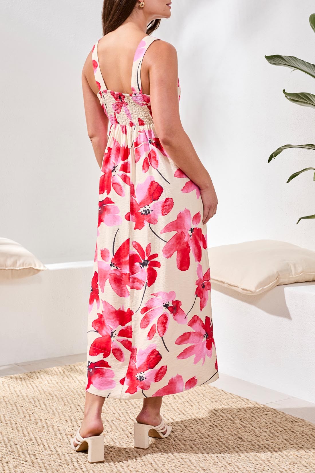 Sunset Bloom Maxi Dress