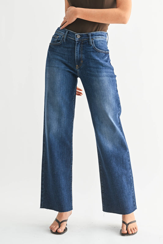 Slim Palazzo with Scissor Cut
