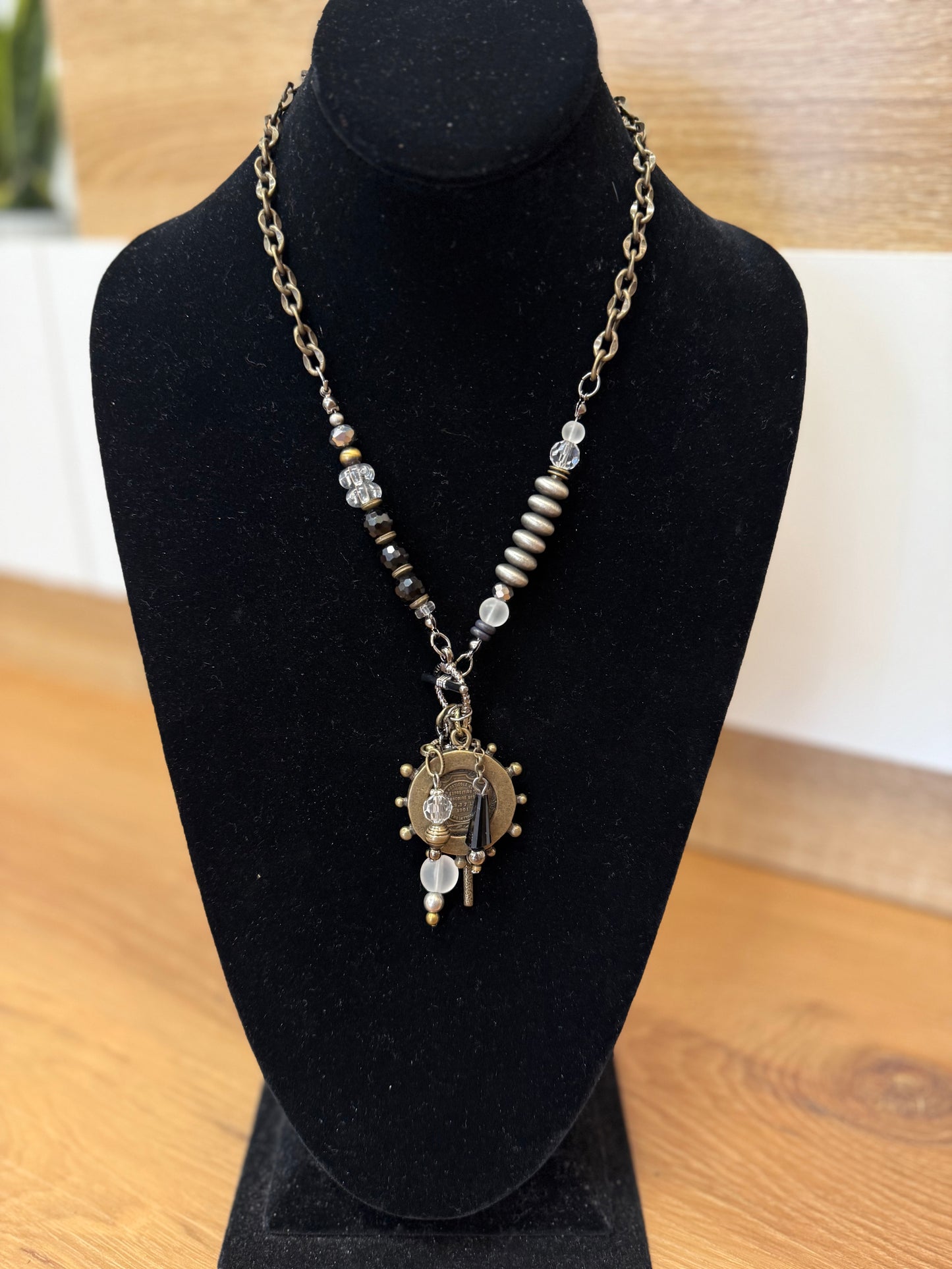 Charm Cluster Necklace