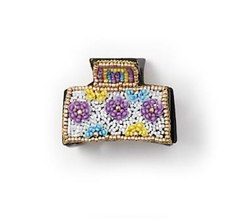 Hand Beaded Claw Clips