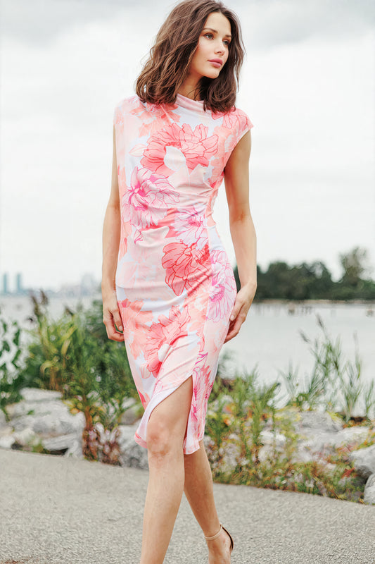 Clara Sun Woo Peach White Dress