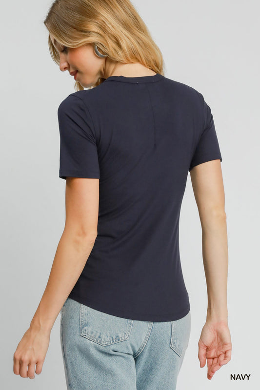 Umgee Navy Soft T-Shirt