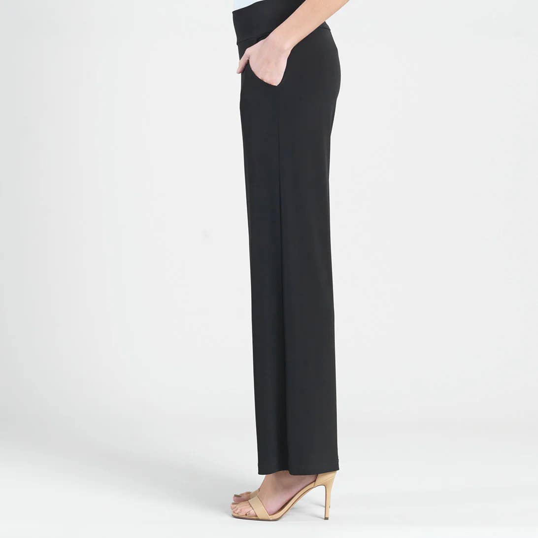 Wide Leg Pocket Pant Black